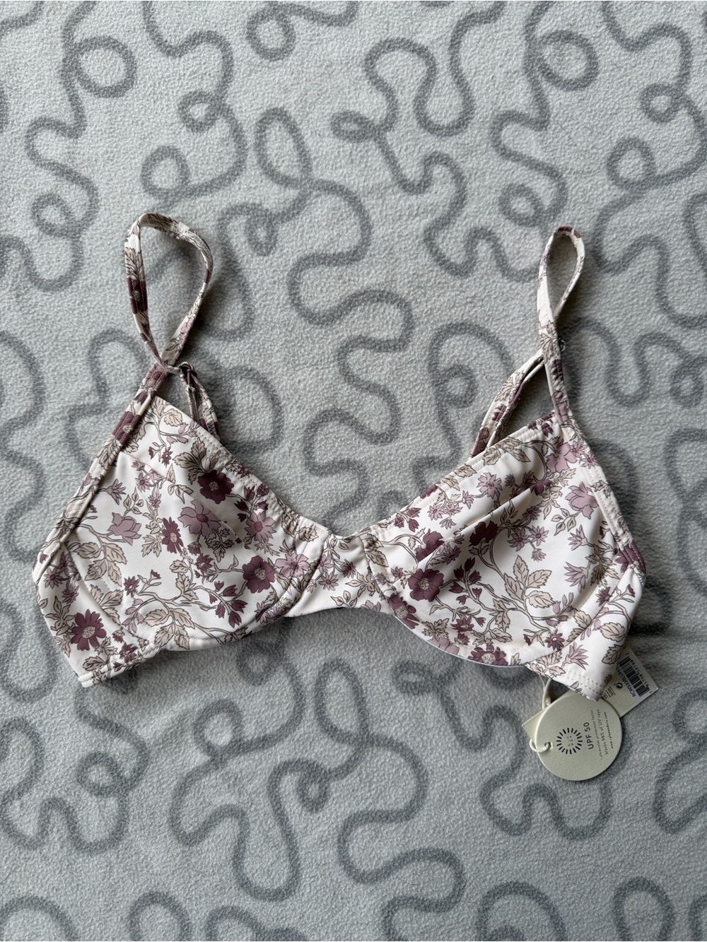 Rylee + Cru Bikini Top in Bloom
